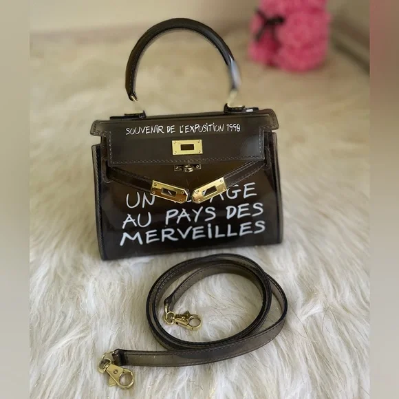 None Bags Kelly Mini Pvc Bag Nonbranded Poshmark